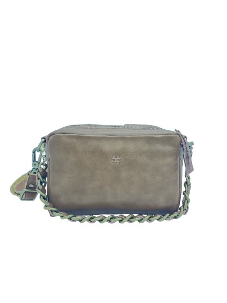 Mila Louise MAMA C. - CUIR DE VACHETTE - CAM trotteur double zips mama c de mila louise sacs-a-mains