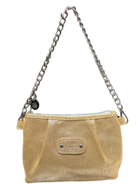 Mila Louise MATY X - CUIR DE VACHETTE - JAUN pochette porté travers maty x de mila louise sacs-a-mains