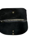 Mila Louise OLCA RP - TOILE ET CUIR - NOIR pochette à rabat olca de mila louise sacs-a-mains
