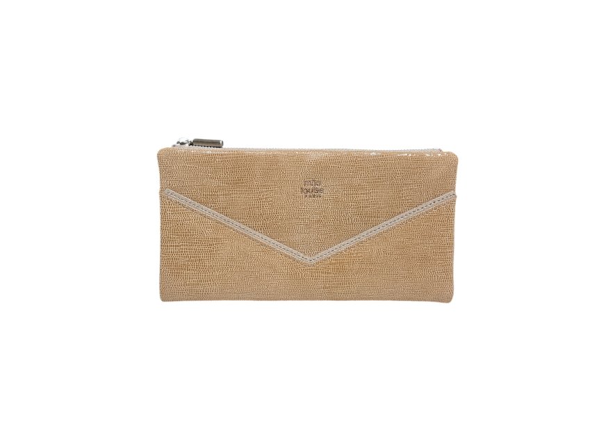 Mila Louise PRUNE RP pochette zippe grand modèle prune de mila louise pochette