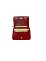 Mila Louise ODIE RP - CUIR DE VACHETTE - ROU porte monnaie zippé odie rp de mila louise porte-monnaie-femme