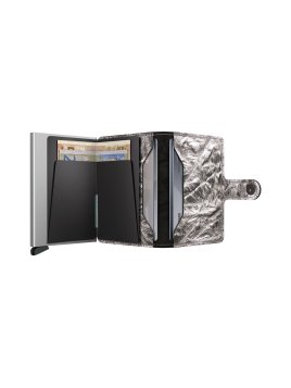 Secrid MCR - CUIR DE VACHETTE - SILVER porte cartes miniwallet crisple porte cartes