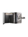 Secrid MCR - CUIR DE VACHETTE - SILVER porte cartes miniwallet crisple porte-cartes