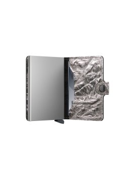 Secrid MCR - CUIR DE VACHETTE - SILVER porte cartes miniwallet crisple porte cartes