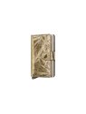 Secrid MCR - CUIR DE VACHETTE - GOLD porte cartes miniwallet crisple porte-cartes