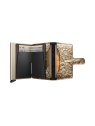 Secrid MCR - CUIR DE VACHETTE - GOLD porte cartes miniwallet crisple porte-cartes