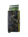 Secrid MJU - CUIR DE VACHETTE - MOSS porte cartes miniwallet jungle porte-cartes