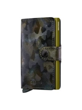 Secrid MJU - CUIR DE VACHETTE - MOSS porte cartes miniwallet jungle porte cartes