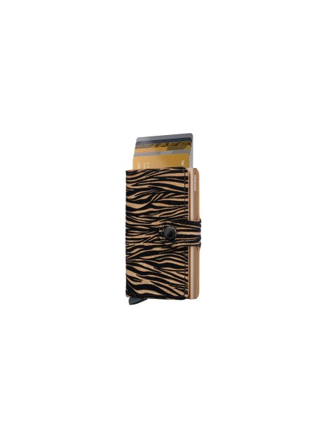 Secrid MZE - CUIR DE VACHETTE - BEIGE porte cartes miniwallet porte-cartes