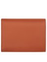 Longchamp 30021HGC - CUIR DE VEAU - ECORCE portefeuille compact le roseau longchamp pmpb
