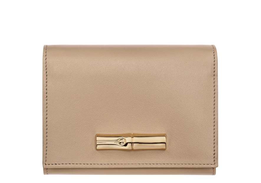 Longchamp 30021HGC portefeuille compact le roseau longchamp pmpb