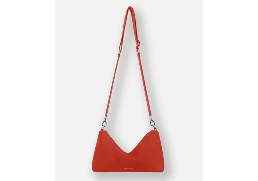 Les Ateliers Foures I326 sac bandoulière besace évasé iliade Sacs à mains