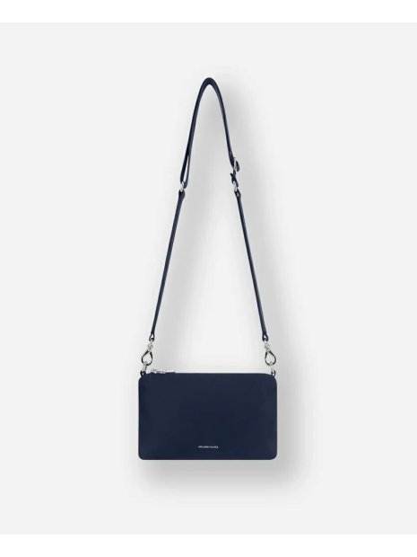 Les Ateliers Foures B109 - CUIR DE VACHETTE - NUIT sac trotteur plat bandoulière phèdre sacs-a-mains