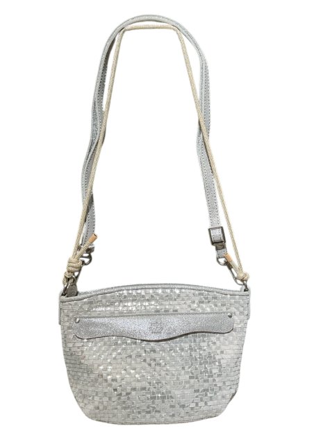 Mila Louise NAJA W - CUIR DE VACHETTE - SILV sac porté travers sacs-a-mains