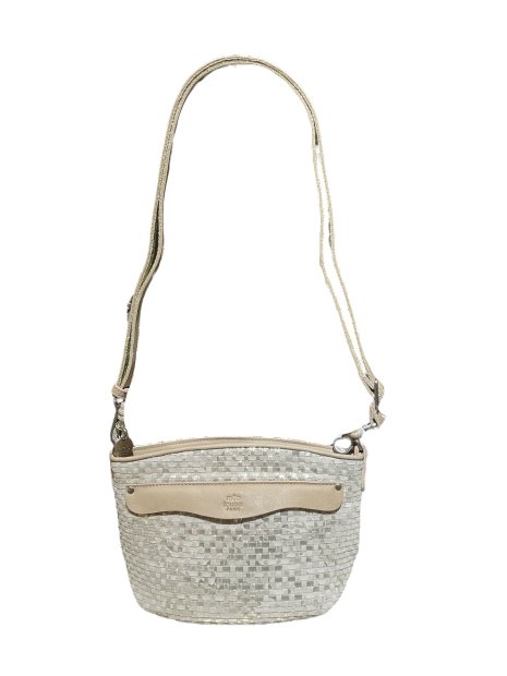 Mila Louise NAJA W - CUIR DE VACHETTE - CREM sac porté travers sacs-a-mains