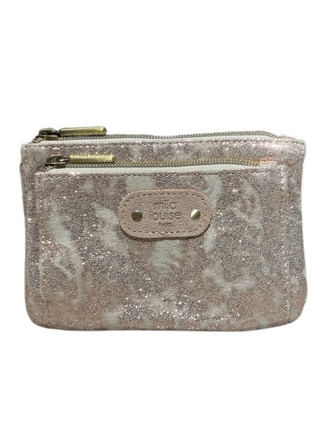 Mila Louise PALOMA CU - CUIR DE VACHETTE - R pochette 2 zip porte-monnaie-femme