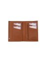 Frandi 668/5 RFID portefeuille authentique 14 cm/3volets portefeuille-homme