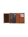 Frandi 668/5 RFID portefeuille authentique 14 cm/3volets portefeuille-homme