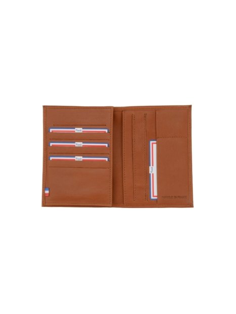 Frandi 668/5 RFID portefeuille authentique 14 cm/3volets Portefeuille Homme