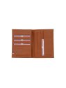 Frandi 668/5 RFID portefeuille authentique 14 cm/3volets portefeuille-homme