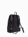 Nat & Nin JUDE - CUIR DE VACHETTE - NOIR sac à dos en cuir jude nat et nin loisirs