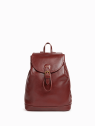 Nat & Nin JUDE - CUIR DE VACHETTE - ACAJOU sac à dos en cuir jude nat et nin loisirs