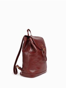 Nat & Nin JUDE - CUIR DE VACHETTE - ACAJOU sac à dos en cuir jude nat et nin Maroquinerie