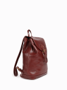 Nat & Nin JUDE - CUIR DE VACHETTE - ACAJOU sac à dos en cuir jude nat et nin loisirs
