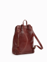 Nat & Nin JUDE - CUIR DE VACHETTE - ACAJOU sac à dos en cuir jude nat et nin loisirs