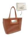 Lancel A13361 - CUIR DE VACHETTE - CAME sac cabas m angéle de lancel sac-a-main-shopping-toile-ou-cuir