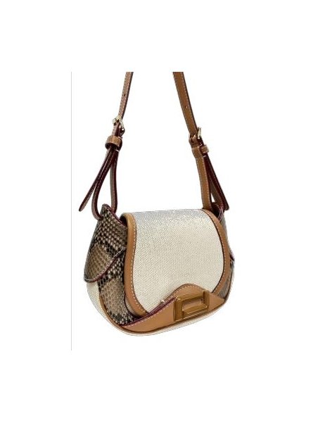 Lancel A13374 sac rabat lancel animation mix toile Sacs à mains