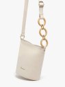Woomen WHEL02 - POLYURÉTHANE - CHALK sac seau heliconia de wommen sacs-a-mains