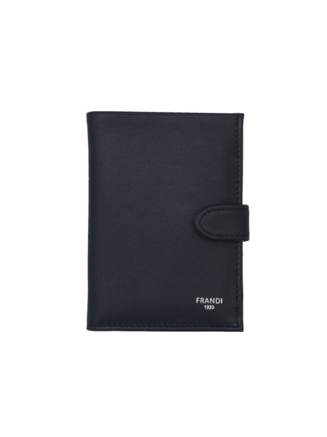 Frandi 682/03 RFID - CUIR DE VACHETTE - portefeuille mixte patte pression petit modèle portefeuille-homme