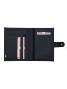 Frandi 682/03 RFID - CUIR DE VACHETTE - portefeuille mixte patte pression petit modèle portefeuille-homme