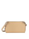 Lancaster 117-08 - TEP ET CUIR - CHAMPAGNE mini sac portfeuille bandoulière maya sacs-a-mains