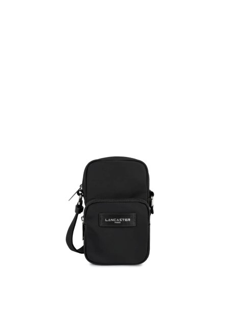 Lancaster 510-86 - NYLON/POLYAMIDE - NOIR sac étui téléphone bandoulière basic vita sacs-a-mains