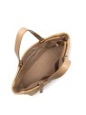 Lancaster 518-032 - POLYPROPYLÈNE/CUIR - N sac shopping cabas gm osier lancaster sac-a-main-shopping-toile-ou-cuir