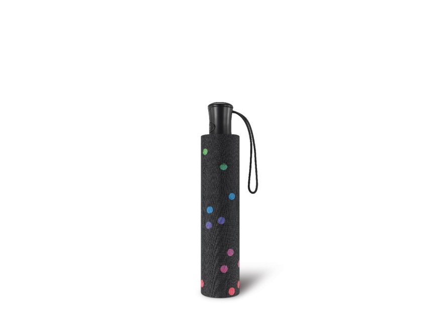 Parapluie ESPRIT 46865 - POLYESTER - DOTS parapluie pliant ouverture et fermeture auto pois Petite maroquinerie