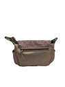 Mila Louise ERNA W - CUIR DE VACHETTE - ROSE porté travers m sacs-a-mains