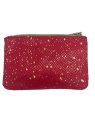 Mila Louise PALOMA RL - POLYESTER - ROUGE paloma pochette zippé pochette