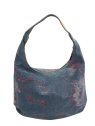 Mila Louise PERLA JN - DENIM/COTON - ROSÉE besace porté épaule sacs-a-mains