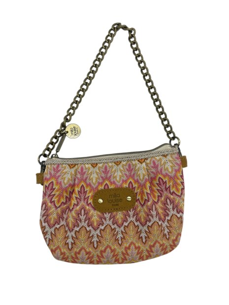 Mila Louise MATY CR - CUIR DE VACHETTE - JAU pochette porté travers sacs-a-mains