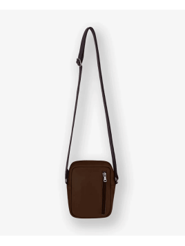 Les Ateliers Foures 9107 - CUIR DE VACHETTE - COGNAC mini sacoche des ateliers fourès poch.h.zip