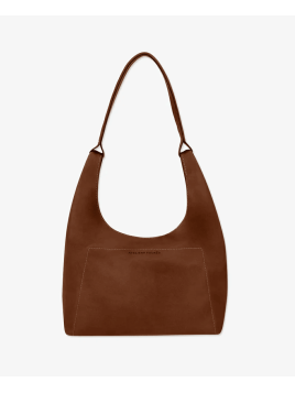 Les Ateliers Foures A601 - CUIR DE VACHETTE - FAUVE sac amazone porté épaule s des ateliers fourès shopping