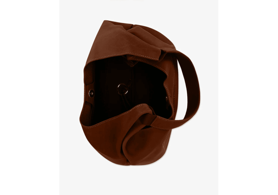 Les Ateliers Foures A601 - CUIR DE VACHETTE - FAUVE sac amazone porté épaule s des ateliers fourès shopping