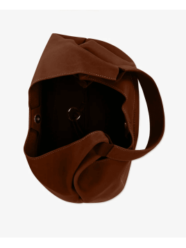 Les Ateliers Foures A601 - CUIR DE VACHETTE - FAUVE sac amazone porté épaule s des ateliers fourès shopping