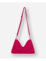 Les Ateliers Foures I526 - CUIR DE VACHETTE - HIBISC sac porté croisé grand modéle sacs-a-mains