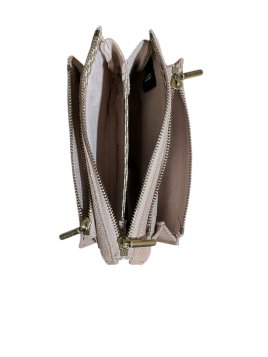 Mila Louise PLOM RP - CUIR DE VACHETTE - ROS porté monnaie double zip plom rp de mila louise Porte-monnaie Femme