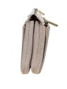 Mila Louise PLOM RP - CUIR DE VACHETTE - ROS porté monnaie double zip plom rp de mila louise porte-monnaie-femme