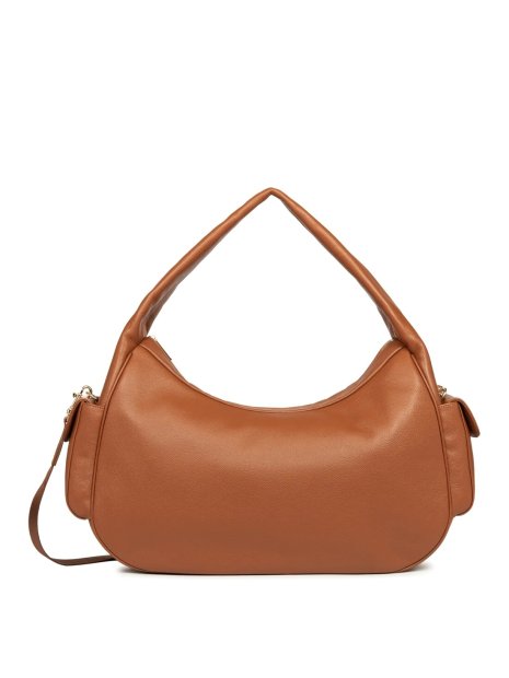 Lancaster 547-110 - CUIR DE VACHETTE - CAM sac besace grand format xl foulonné double sacs-a-mains